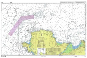 Almirantazgo 1977 Gales Costa Norte Holyhead a Great Ormes Head Mapa Marítimo - Imagen 1 de 6