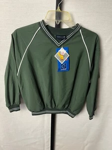Sunderland of Scotland Green Boys Golf Windbreaker Size Small NEW - Picture 1 of 3
