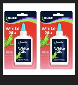 2 X Bostik Colla PVA Bianca - 118 ml - Foto 1 di 1