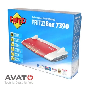 AVM FRITZBox 7390 INTERNATIONAL VDSL DSL ADSL WLAN Modem Gigabit *TOP ZUSTAND* - Bild 1 von 2