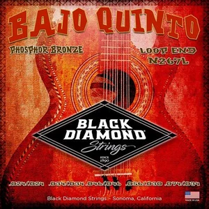 Black Diamond Strings N267L Bajo Quinto Phosphor Loop End .024| .034| .046| - Picture 1 of 1