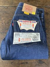 Vintage 1960s Levis 505 0217 Selvedge Big E Redline Denim Jeans 32x32 RARE NOS
