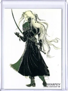 Final Fantasy Art Museum #074 Sephiroth | Yoshitaka Amano FFVII - Foto 1 di 2