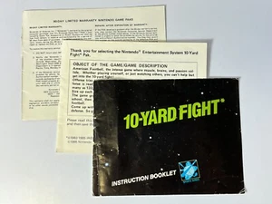 10 yardas Fight Nintendo Entertainment System NES *SOLO MANUAL* - Imagen 1 de 4