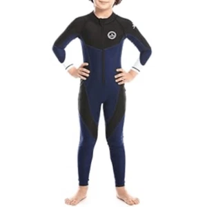 Kids Unisex Full Body Swimsuit Rashguard Zip Front Size S NEW - Picture 1 of 11