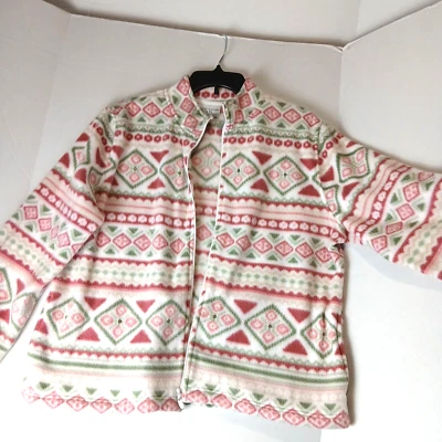 Alfred Dunner PXL 100% Polyester Colorful Casual Jacket with 2 Pockets in Front. - Image 1 of 4