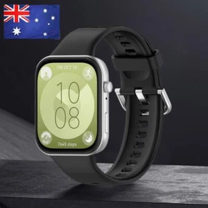 Silicone Strap Breathable Strap Band Bracelet Replacement for Huawei Watch Fit 3 - Zdjęcie 1 z 36