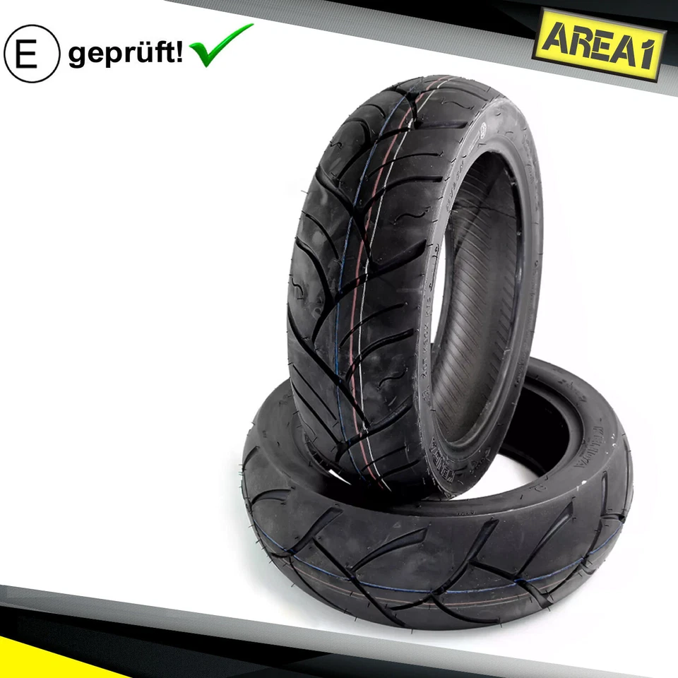 Sommer Reifen Set Kenda K764 Flex Tech Topspeed 125 (120/70+130/70) - Bild 1 von 1