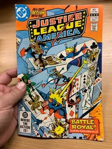 DC COMICS JUSTICE LEAGUE OF AMERICA #204 JULY 1982 (VFN+) COMIC (LL) - Picture 1 of 7