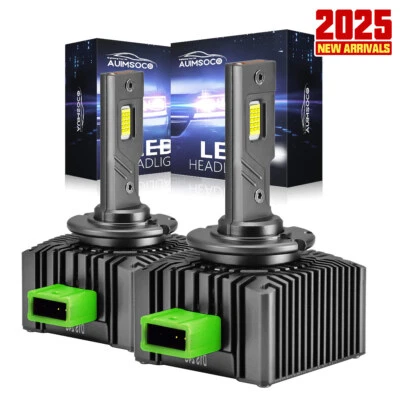 KIT de haz alto bajo faros LED para Chrysler 300 S sedán 4 puertas 2011-2019 D3S D3R Foto 1 de 4