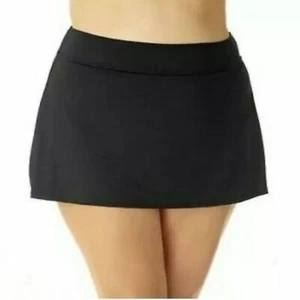 Liz Claiborne Black Swim Skirt - Picture 1 of 5