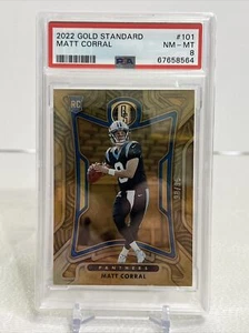 2022 Panini Gold Standard - Matt Corral /99 PSA 8! Pop 1! - Jaguars - Picture 1 of 3