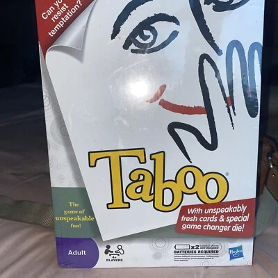 Taboo Adult Game By Hasbro 2010 Edition New Sealed - Image 1 of 3