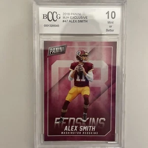 2018 Panini #47 Alex Smith MJH Exclusive BCCG 10 Mint Gem - Bild 1 von 1