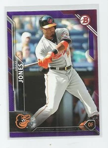 2016 Bowman ADAM JONES Purple 009/250 - Picture 1 of 1