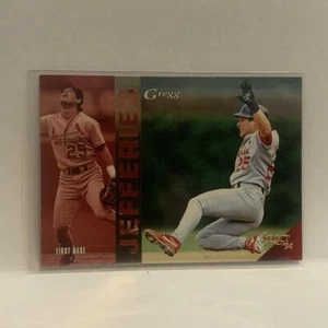 #232 Gregg Jefferies St Louis Cardinals 1994 Score Select Baseball Card HZ - Picture 1 of 2