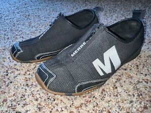 Merrell Tamba Breeze black/white front zip walking shoes J195888C 9.5 / 40.5 