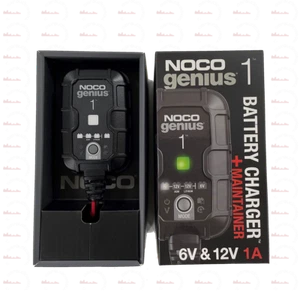NOCO GENIUS1UK, Cargador Inteligente Totalmente Automático 1 Amp, Carga Batería 6V y 12V - Imagen 1 de 1