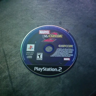 Disco Marvel vs. Capcom 2 Sony PlayStation 2 PS2 solo probado funcionando - Imagen 1 de 2