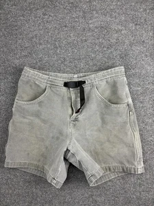 Vintage Gramicci Shorts Mens Large Gray G-Short Climbing Web Belt Made USA 90s - Picture 1 of 9