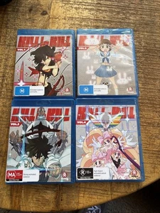 Kill La Kill : Vol 1-4 : Eps 1-19 (Blu-ray, 2013) Region B Auz Release - Picture 1 of 6