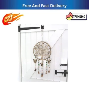 1x Windspiel Lebensbaum Mobile mit Perlen und Glocken Fair Trade Wohndeko Neu - Bild 1 von 3