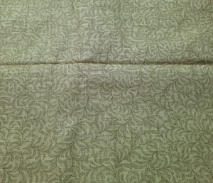 BTY 'Laurel Cottage' #1180 Marianne Elizabeth Benartex Fabric Green Vines Cotton - Picture 1 of 5