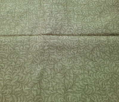 Por 'Laurel Cottage' #1180 Marianne Elizabeth Benartex Tela Verde Vides Algodón Foto 1 de 4