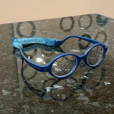 Gafas Miraflex Baby Lux 38-17-117 VM azules flexibles monturas para niños gafas Foto 1 de 4