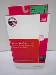 Mediven Assure Puntera Cerrada Hasta la Rodilla - 20-30 mmHg Talla Grande 13703 Beige - Imagen 1 de 3