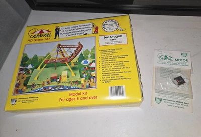 IHC Carnival HO Sea Dragon #5118 Amusement Ride with Motor - Open Box Complete - Image 1 of 4