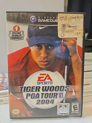 Tiger Woods PGA Tour 2004 (Nintendo GameCube, 2003) CIB  - Image 1 of 4