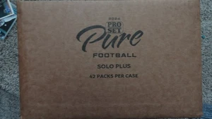 2024 Leaf Pro Set Pure Football Solo Plus 42 Pack Case 48 AUTOS FREE PR SAM DAY - Picture 1 of 2
