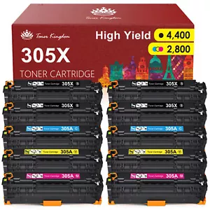 Juego de cartuchos de tóner 10 piezas CE410X 305X para HP Laserjet pro 400 color M475dw M451dn - Imagen 1 de 6