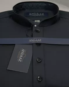 Shalwar Kameez uomo nero semplice - Foto 1 di 1