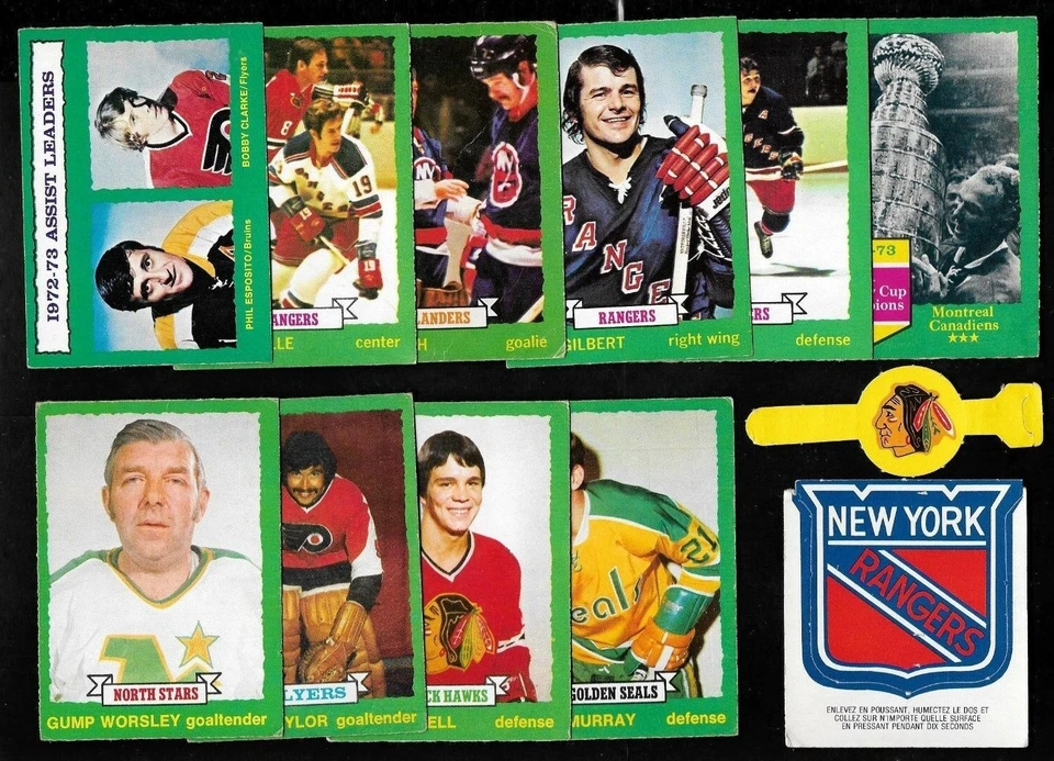 1973-74 OPC O PEE CHEE LIGHT WHITE BEIGE BACK 133-264 & RING + LOGOS SEE LIST - Image 1 of 1