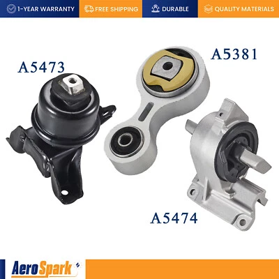 Montaje de motor y transmisión de 3 piezas para Ford Fusion Mercury Milan 2006-2009 Foto 1 de 4