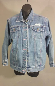 BIG DOGS KIDS Denim Trucker Jean Jacket Youth Size 16 - 18 - Picture 1 of 6