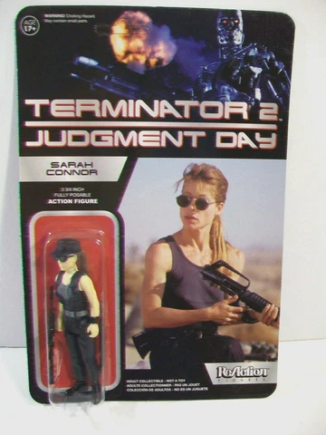 New Terminator 2 Judgement Day Sarah Connor Action Figure Funko ReAction Cover