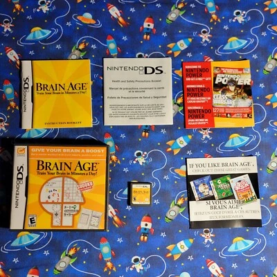 Brain Age: Train Your Brain in Minutes a Day (Nintendo DS, 2006) Video Game - Image 1 of 4