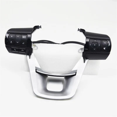 Interruptor de control del volante para Toyota Hilux Revo Fortuner 2015-20 versión baja Foto 1 de 4