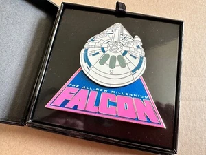 Pin Jumbo Disney Star Wars Han Solo Halcón Milenario Edición Limitada 2000 - Imagen 1 de 3
