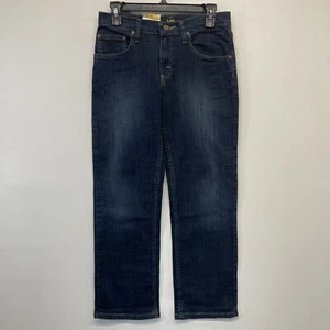 Lee Regular Fit Straight Leg Jeans Boy's Size 14 Active Stretch Moisture Wicking - Picture 1 of 20