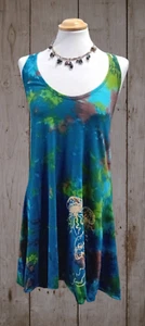 Fair trade Gringo tie dyed short dress (N351-DS2) - Picture 1 of 3