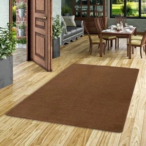 Trend Velours Teppich Joy Braun - Bild 1 von 5