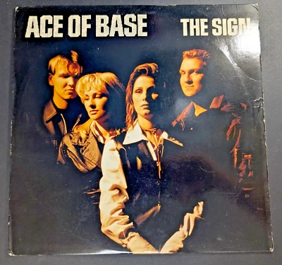 Ace Of Base The Sign 12" Vinyl Single Gold Promo First Edition Press - Image 1 of 4