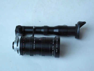 RARE P. Angenieux 17-68mm f:2.2 lens in black finish, MINTY US SELLER "LQQK" - Image 1 of 4