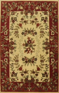 Stylish Handcrafted Living Room Rug 6x10 ft Luxurious Hand-knotted Wool Rug - Bild 1 von 12