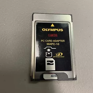 Olympus MAPC-10 PCMCIA PC Card Adapter for Smart Media SM/xD Flash & 32MB PNY - Picture 1 of 4