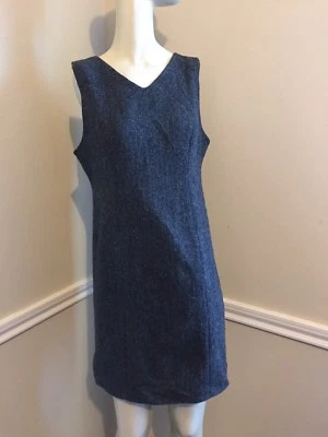 Funda de lana gris y negra #22 para mujer talla: 4P de L. L. Bean Foto 1 de 4